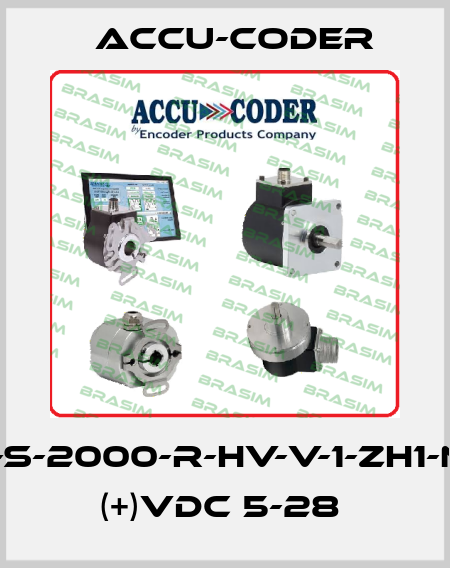 702-21/L-S-2000-R-HV-V-1-ZH1-N-SG-N-N, (+)VDC 5-28  ACCU-CODER