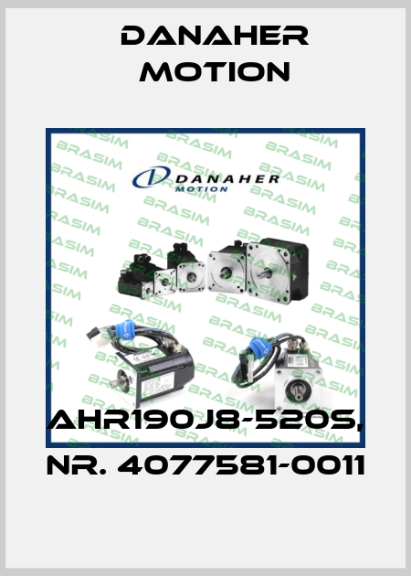 AHR190J8-520S, Nr. 4077581-0011 Danaher Motion