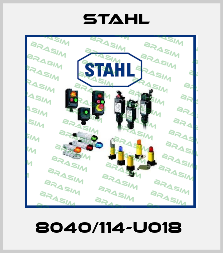 8040/114-U018  Stahl