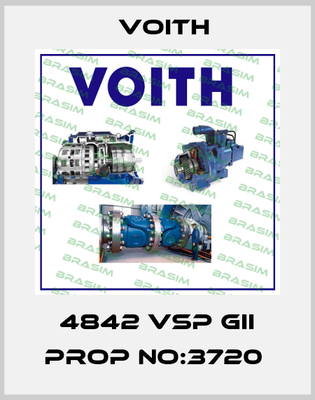 4842 VSP GII PROP NO:3720  Voith