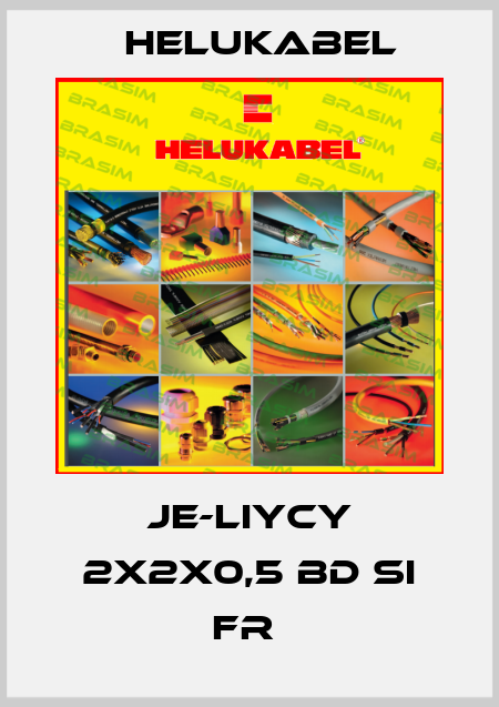 JE-LiYCY 2x2x0,5 Bd Si FR  Helukabel