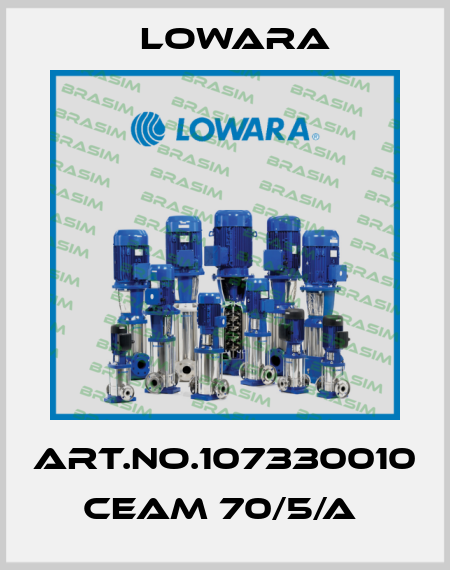 Art.No.107330010 CEAM 70/5/A  Lowara