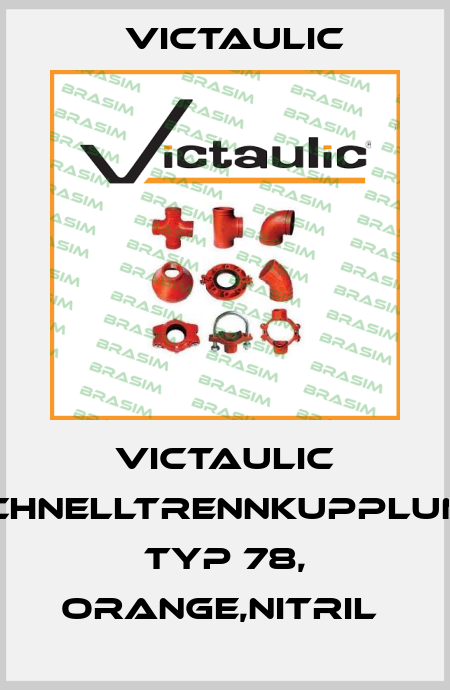 Victaulic Schnelltrennkupplung Typ 78, orange,Nitril  Victaulic