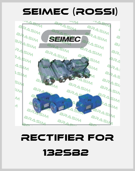 Rectifier for 132SB2  Seimec (Rossi)