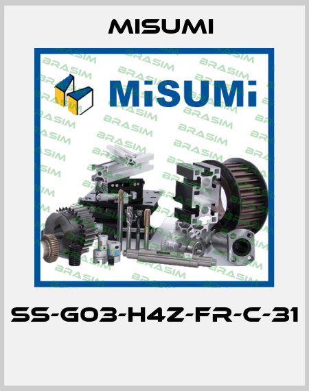 SS-G03-H4Z-FR-C-31  Misumi