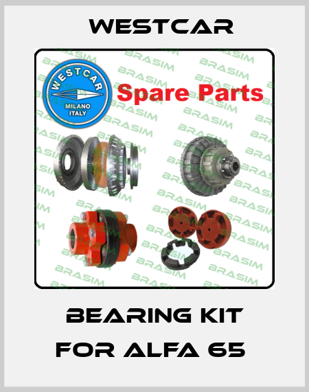 Bearing kit for Alfa 65  Westcar