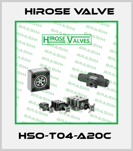 HSO-T04-A20C  Hirose Valve