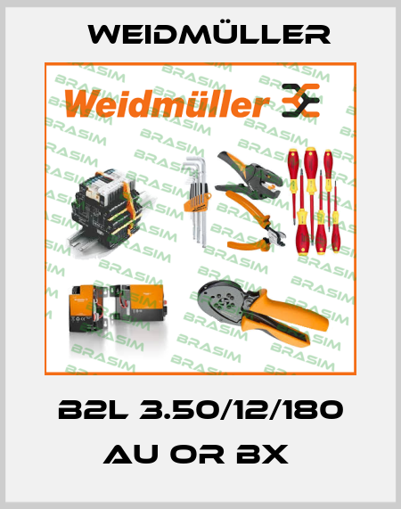 B2L 3.50/12/180 AU OR BX  Weidmüller