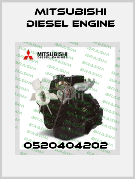0520404202  Mitsubishi Diesel Engine