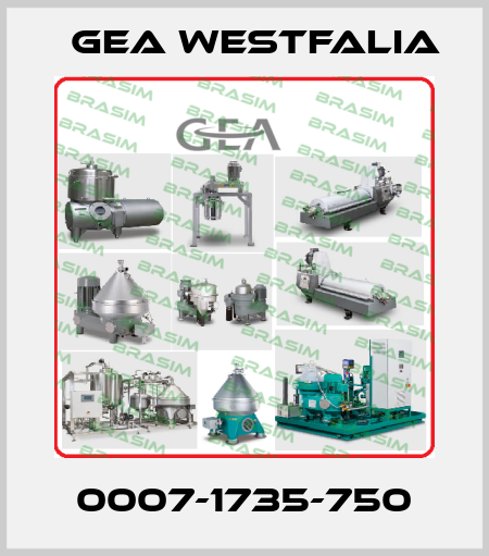 0007-1735-750 Gea Westfalia