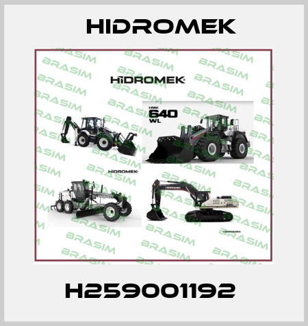 H259001192  Hidromek