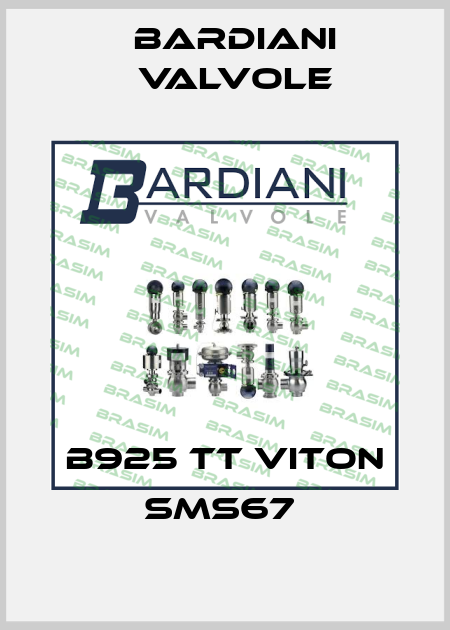 B925 TT VITON SMS67  Bardiani Valvole