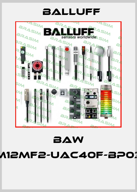 BAW M12MF2-UAC40F-BP03  Balluff