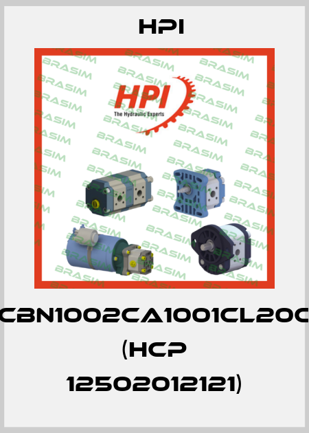 P1CBN1002CA1001CL20C01 (HCP 12502012121) HPI