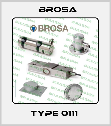 type 0111  Brosa
