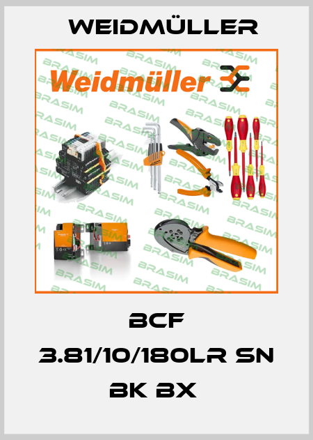 BCF 3.81/10/180LR SN BK BX  Weidmüller
