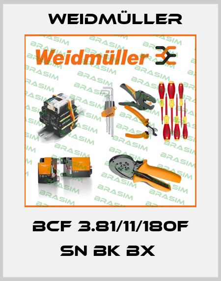BCF 3.81/11/180F SN BK BX  Weidmüller
