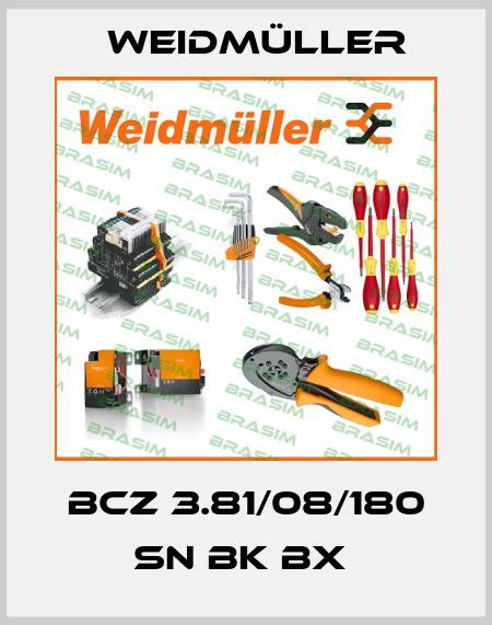 BCZ 3.81/08/180 SN BK BX  Weidmüller