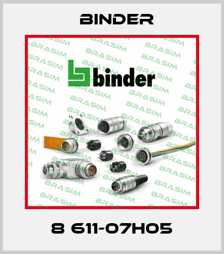 8 611-07H05 Binder