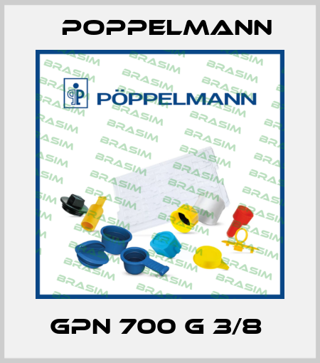 GPN 700 G 3/8  Poppelmann