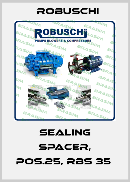 Sealing spacer, Pos.25, RBS 35  Robuschi