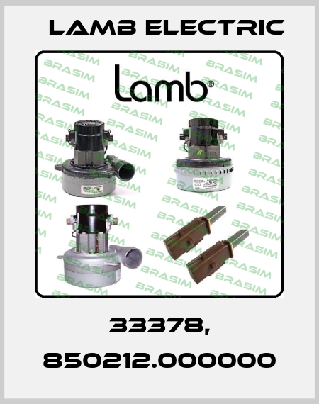 33378, 850212.000000 Lamb Electric