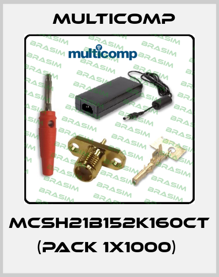 MCSH21B152K160CT (pack 1x1000)  Multicomp