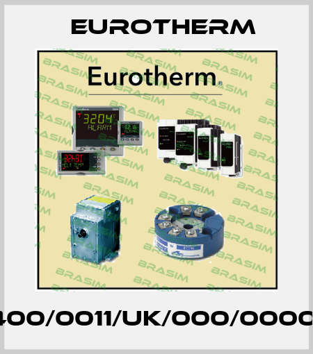 584SV/1100/400/0011/UK/000/0000/00/230/000 Eurotherm