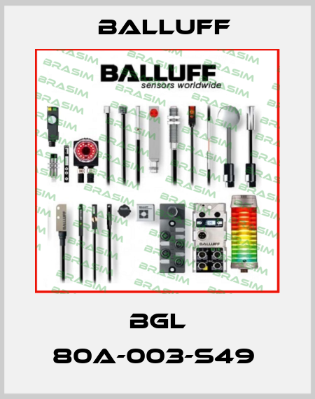 BGL 80A-003-S49  Balluff