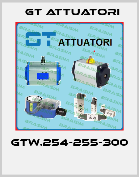 GTW.254-255-300  GT Attuatori