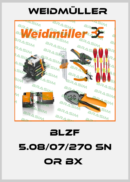 BLZF 5.08/07/270 SN OR BX  Weidmüller