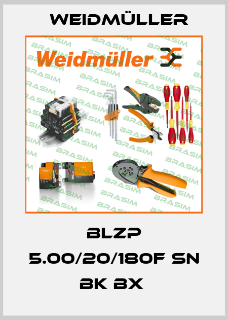 BLZP 5.00/20/180F SN BK BX  Weidmüller