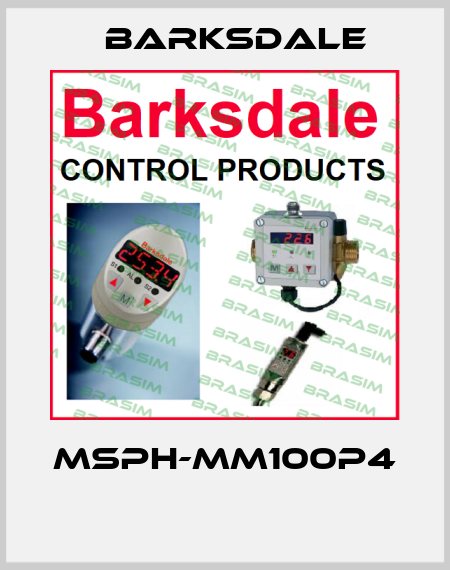 MSPH-MM100P4  Barksdale