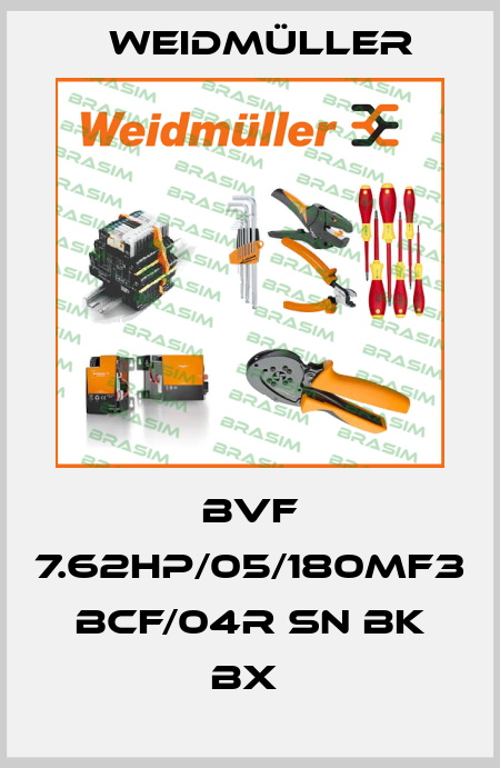 BVF 7.62HP/05/180MF3 BCF/04R SN BK BX  Weidmüller