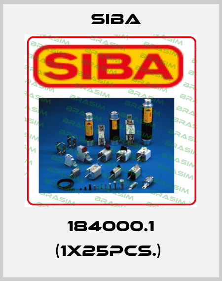 184000.1 (1x25pcs.)  Siba