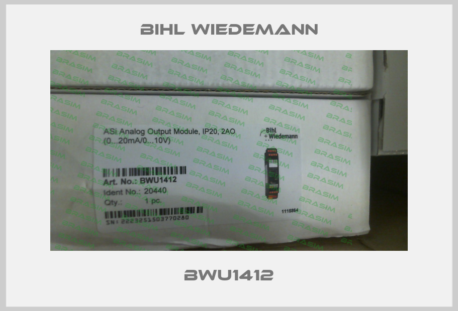 Bihl Wiedemann-BWU1412 price