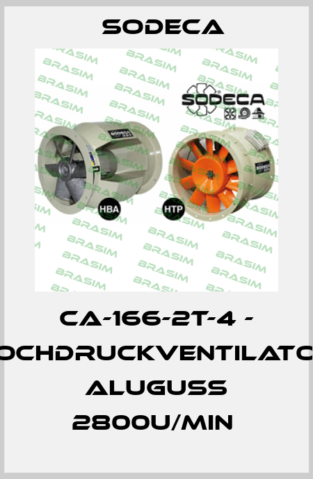 CA-166-2T-4 - HOCHDRUCKVENTILATOR ALUGUSS 2800U/MIN  Sodeca