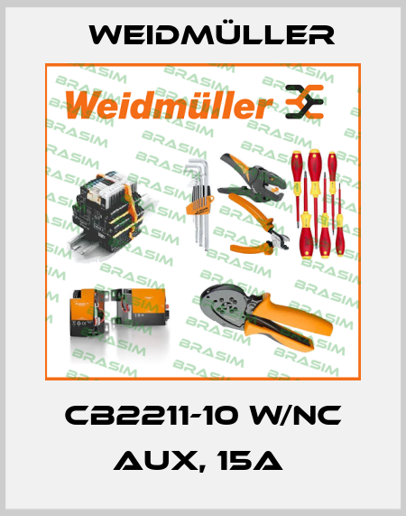 CB2211-10 W/NC AUX, 15A  Weidmüller