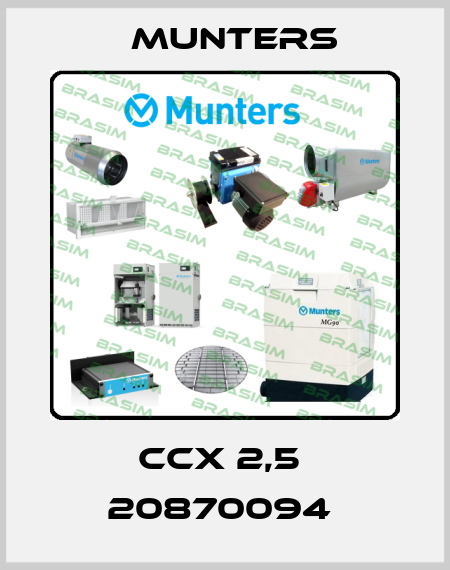 CCX 2,5  20870094  Munters