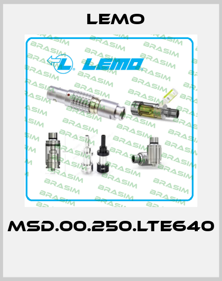 MSD.00.250.LTE640  Lemo