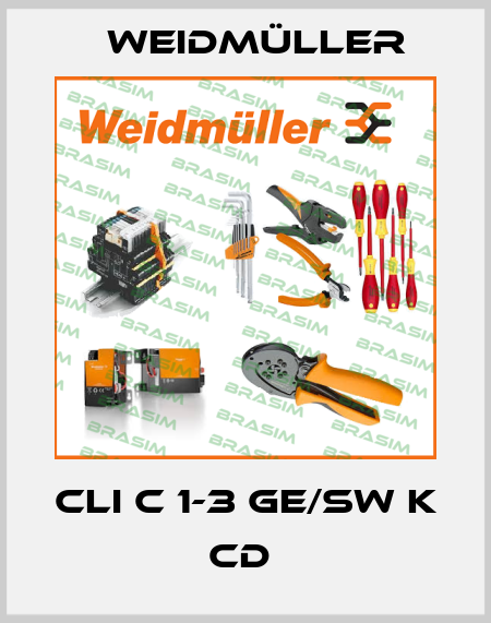 CLI C 1-3 GE/SW K CD  Weidmüller