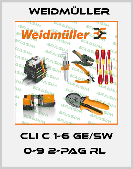 CLI C 1-6 GE/SW 0-9 2-PAG RL  Weidmüller