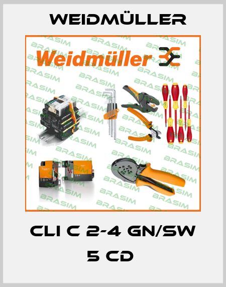 CLI C 2-4 GN/SW 5 CD  Weidmüller