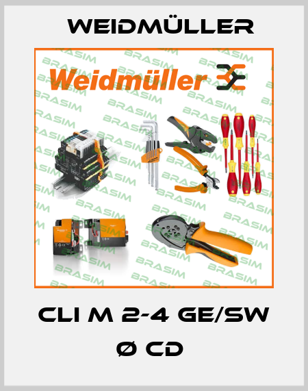 CLI M 2-4 GE/SW Ø CD  Weidmüller