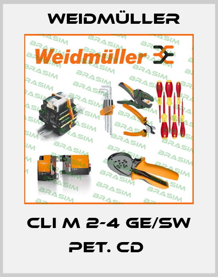 CLI M 2-4 GE/SW PET. CD  Weidmüller