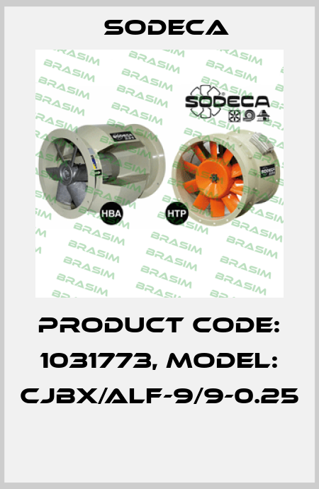 Product Code: 1031773, Model: CJBX/ALF-9/9-0.25  Sodeca
