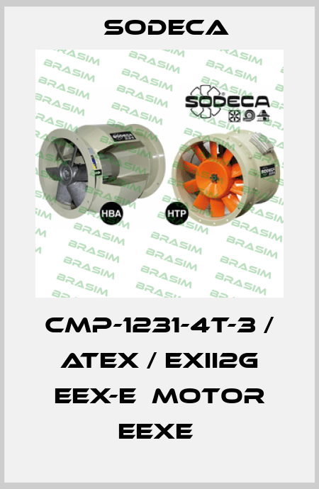 CMP-1231-4T-3 / ATEX / EXII2G EEX-E  MOTOR EEXE  Sodeca