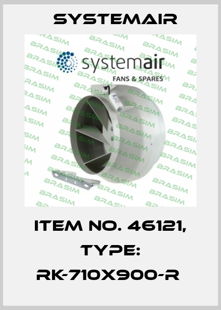 Item No. 46121, Type: RK-710x900-R  Systemair