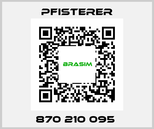 870 210 095  Pfisterer