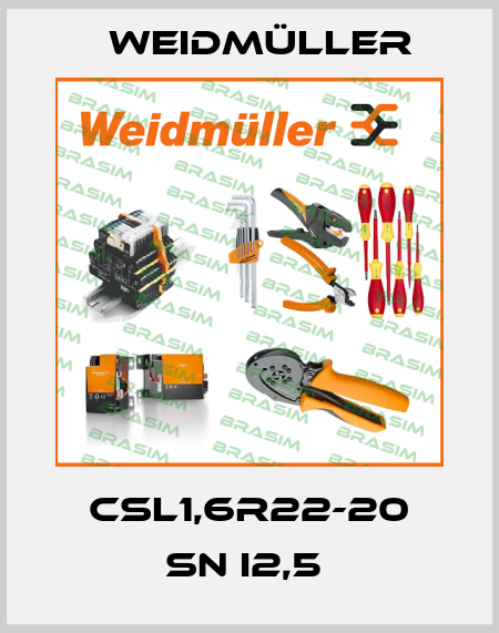 CSL1,6R22-20 SN I2,5  Weidmüller